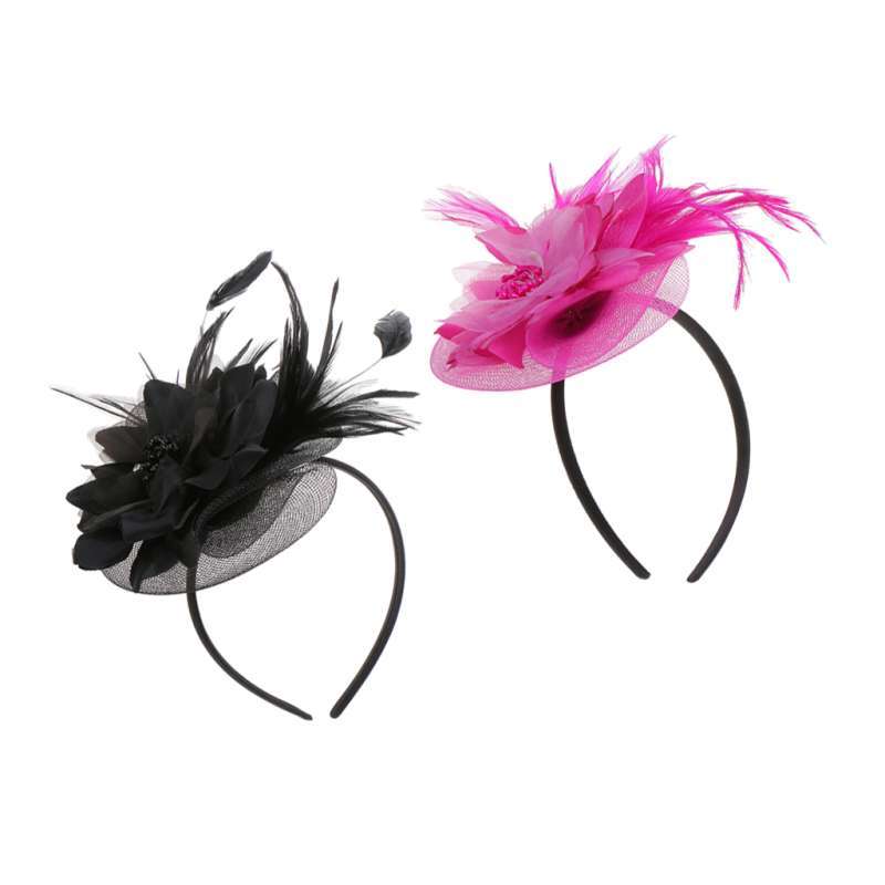 Promo 2pcs Vintage Feather Headband 