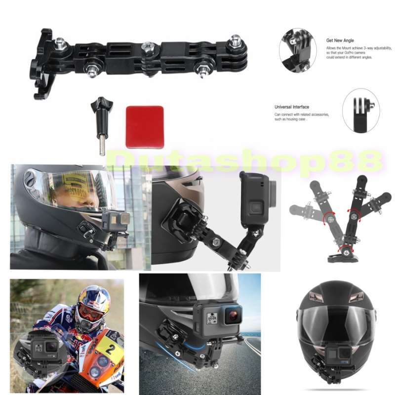 mounting yi cam helm
