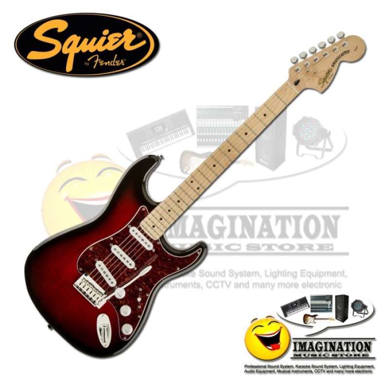 Squier Standard Stratocaster Antique Burst w Maple Fingerboard