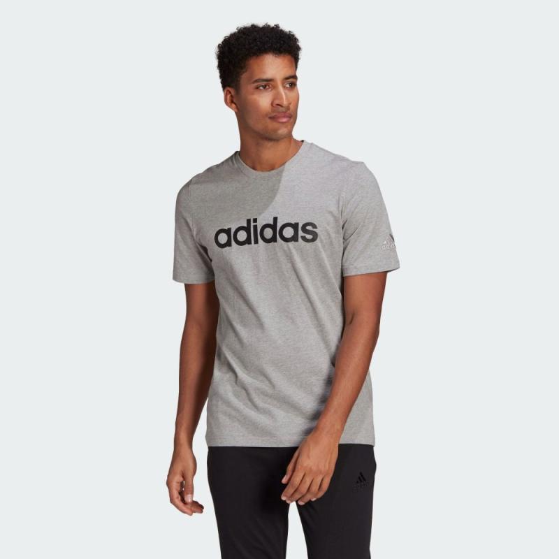 Jual adidas Essentials Linear Logo T-Shirt Atasan Olahraga Pria [GL0060] di  Seller adidas Sports Official Store - Gudang Blibli | Blibli
