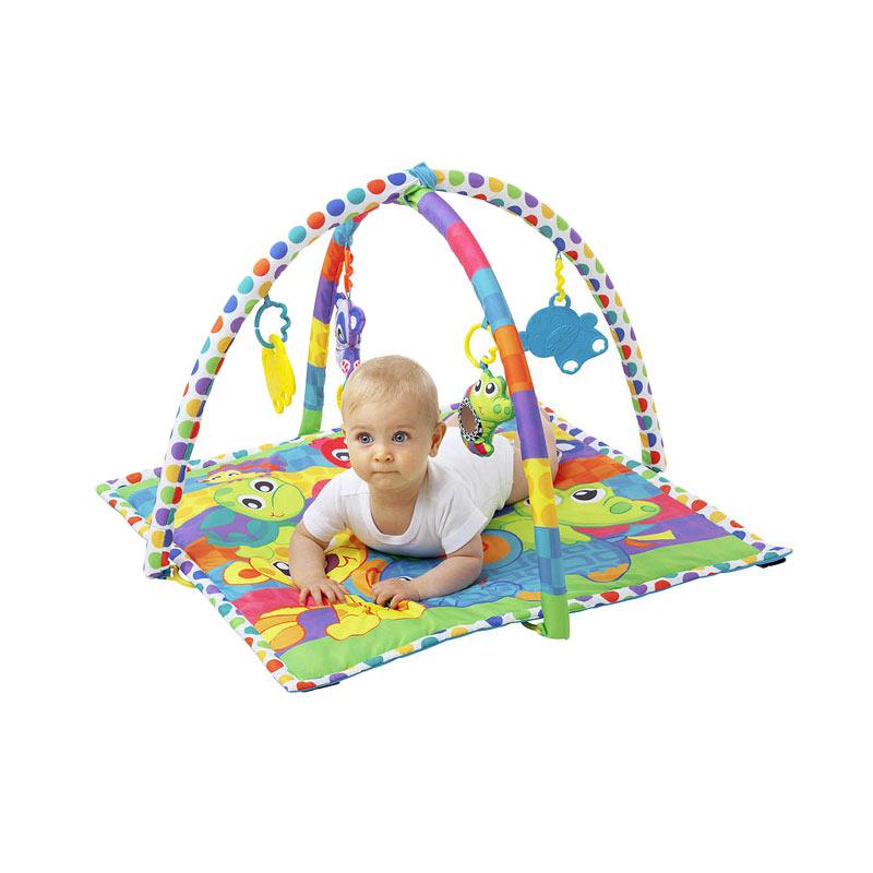 Playgro linking animal deals friends play gym