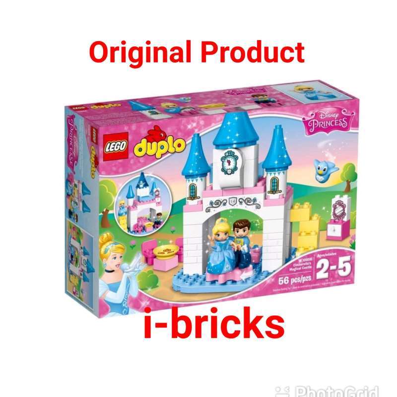 LEGO Duplo 10855 Cinderella's Magical Castle Mainan Blok dan Puzzle