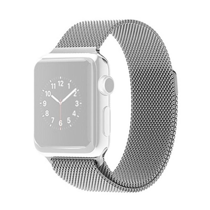 apple milanese loop silver