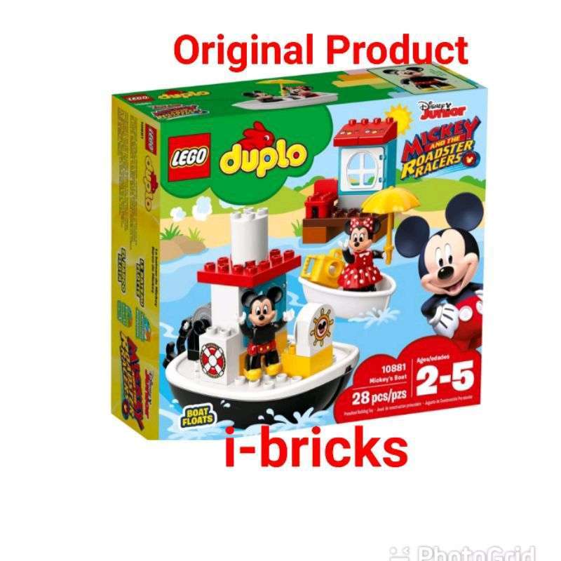 LEGO Duplo 10881 Mickey'S Boat Blocks Stacking Toys