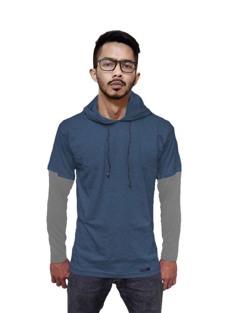 Kaos hoodie polos best sale