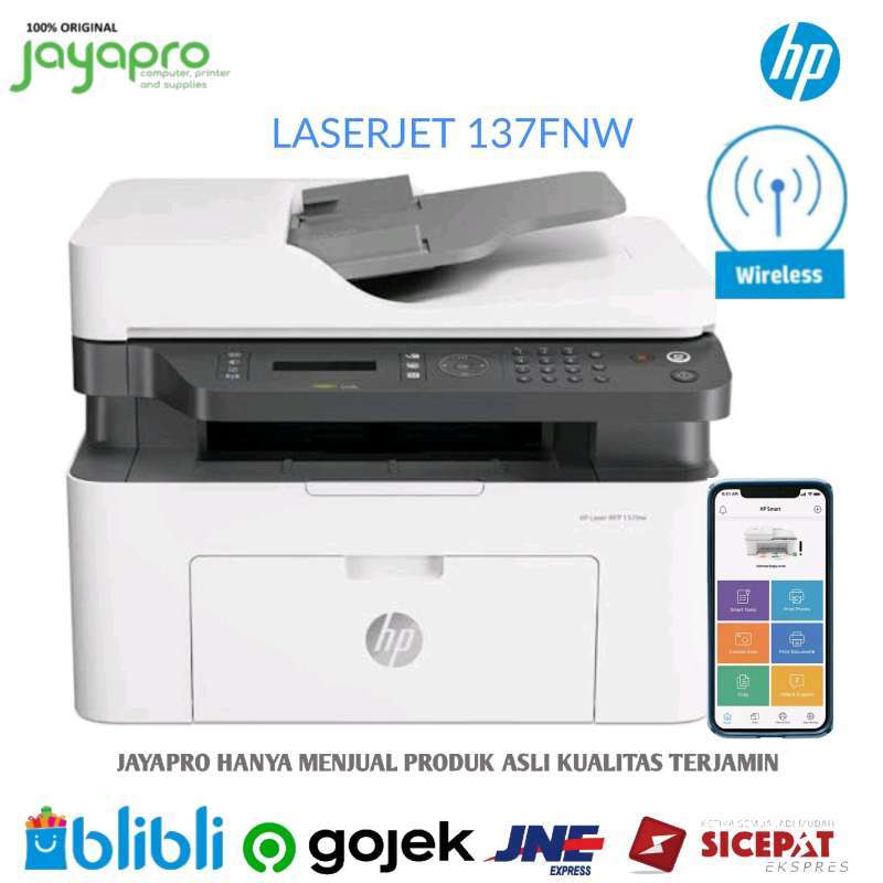 Jual HP m137fnw Laserjet Printer di 