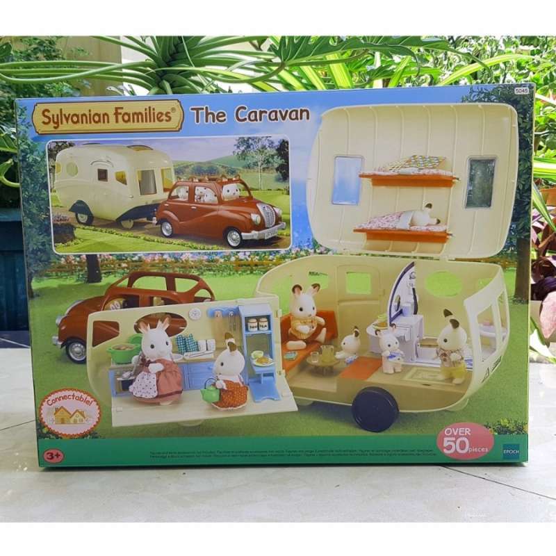 Promo Mobil Sylvanian Families Camper The Caravan Car Epoch