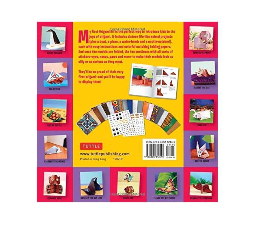 My First Origami Kit (9784805312445) - Tuttle Publishing