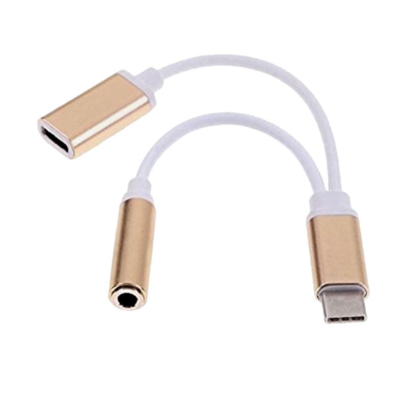 3T Adaptor Cable USB Type C to 3.5mm 