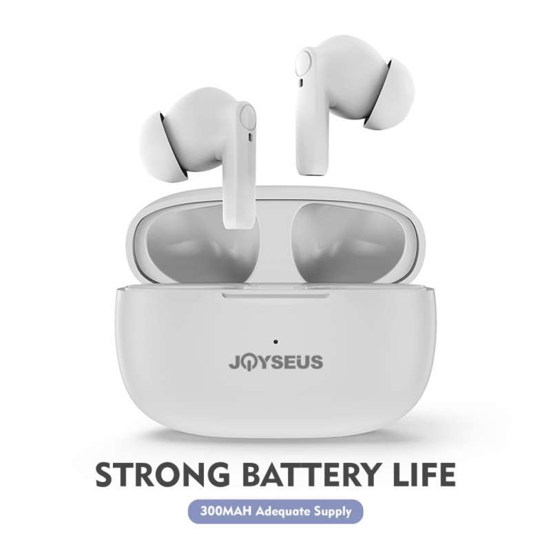 Promo JOYSEUS TWS Earphone Bluetooth Wireless Earbuds Headset Bluetooth 5.1  Waterproof White - EP0034 di Seller Joyseus Official Store - Kota Jakarta  Utara, DKI Jakarta | Blibli