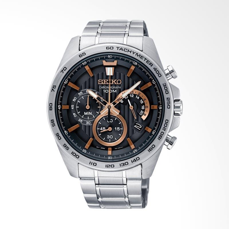 Jual Seiko Neo Sport Chronograph Stainless Steel Watch Jam Tangan Pria -  Silver [SSB307P1] di Seller DELIO STORE - Kota Surabaya, Jawa Timur | Blibli