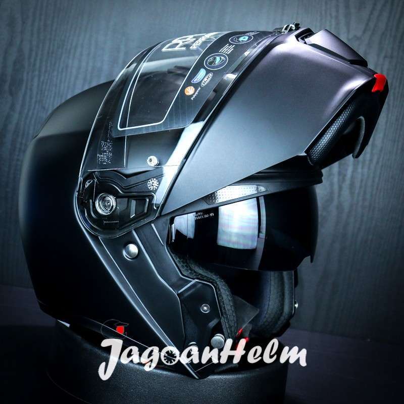 Helm semi full face top