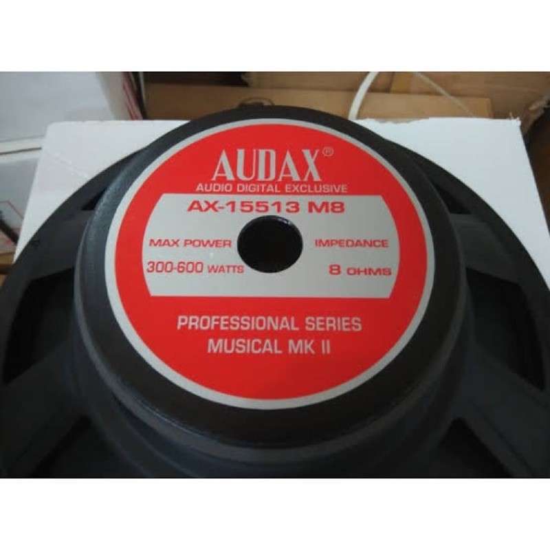 Jual Speker Speaker Audax Woofer 15 Inci 15in Inch Ax 15513 M8