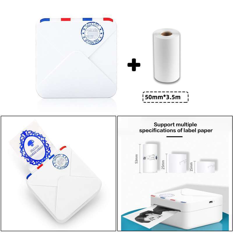 Promo Mini Pocket Printer, Portable 