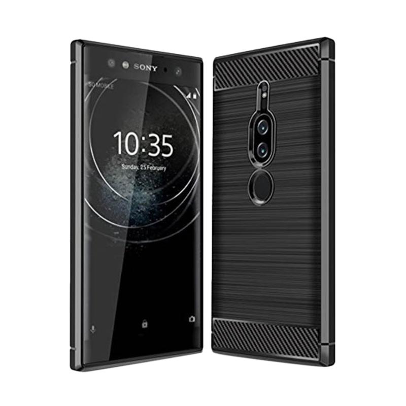 Jual Lollypop Back Case Brushed Series Sony Xperia Xz2 Premium Black Tpu Jelly Silicone Softcase Backcover Shockproof Hitam Black Online September 2020 Blibli Com