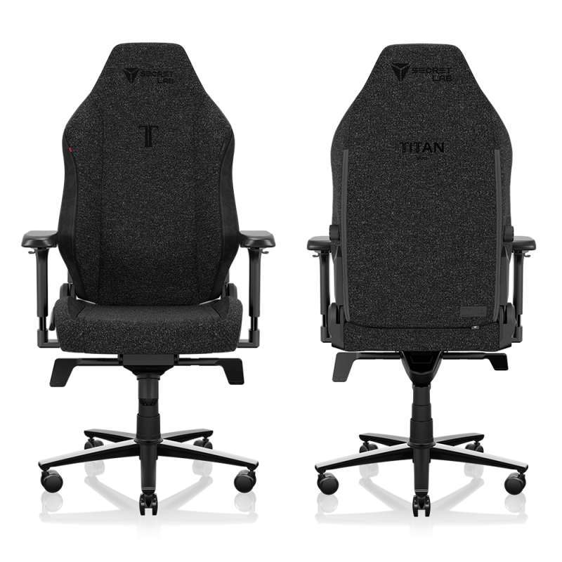 Secretlab TITAN Evo SoftWeave™ Plus Kursi Gaming—Black³ (Ukuran XL)