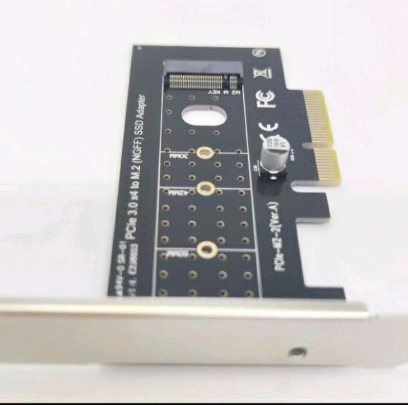 SKU-1273 PCI EXPRESS X4 M NVME SSD NGFF KEY M2 PCIE ADAPTER