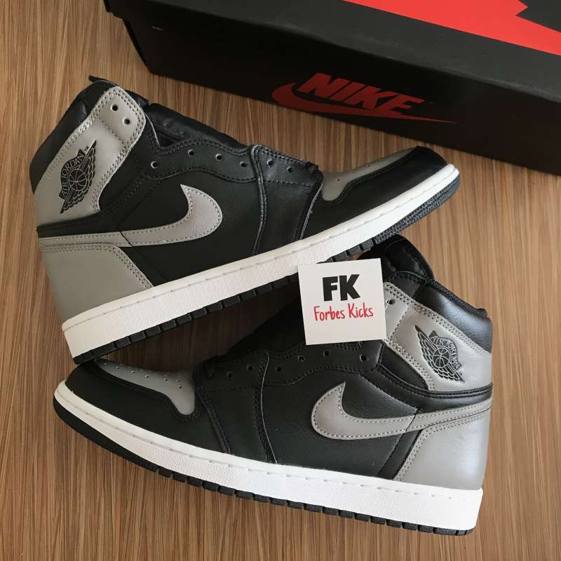 Air Jordan Retro High Shadow 2018 || light smoke grey dark mocha bred  banned