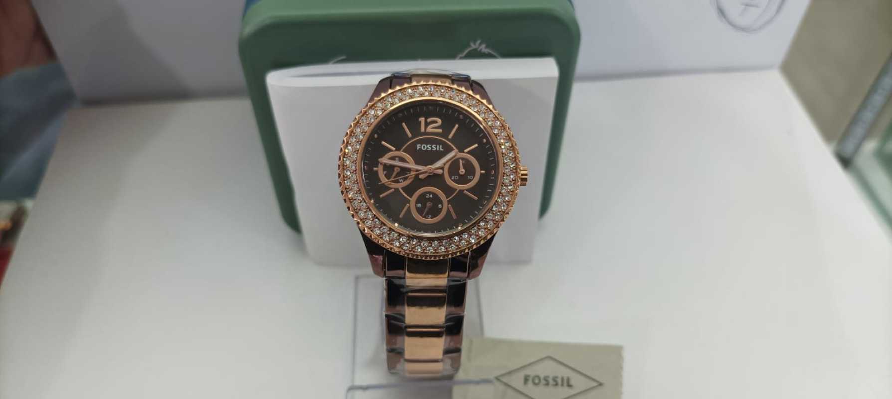 WANITA FOSSIL ES4079 BROWN ORIGINAL 