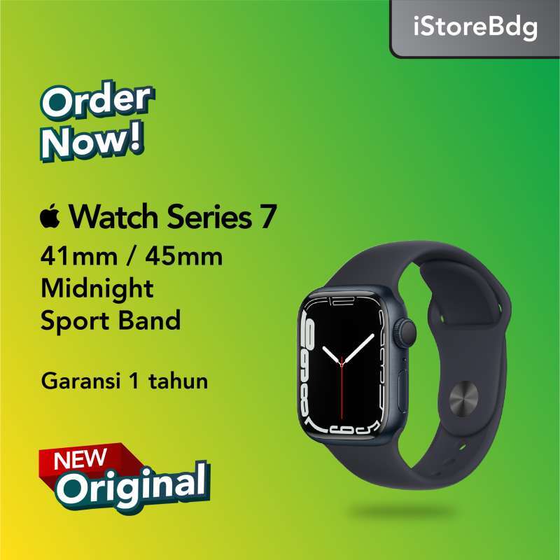 Apple Watch Series 7 41mm 45mm Midnight 