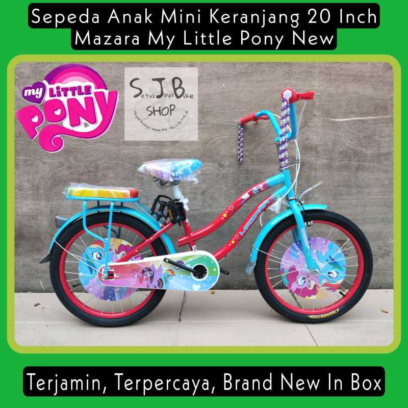 Jual Sepeda Anak Mini Keranjang 20 Inch Mazara My Little Pony New Di Seller Setia Jaya Bike Shop Karangasih Kab. Bekasi Blibli