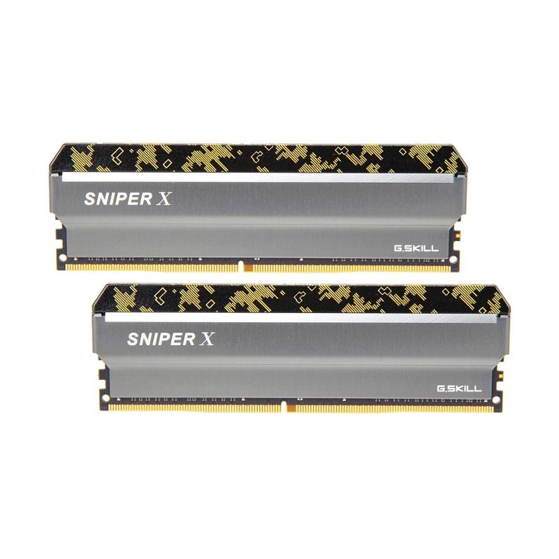 Jual G Skill Sniper X Ddr4 16gb 8gbx2 3600mhz For Pc F4 3600c19d 16gsxkb Online November 2020 Blibli