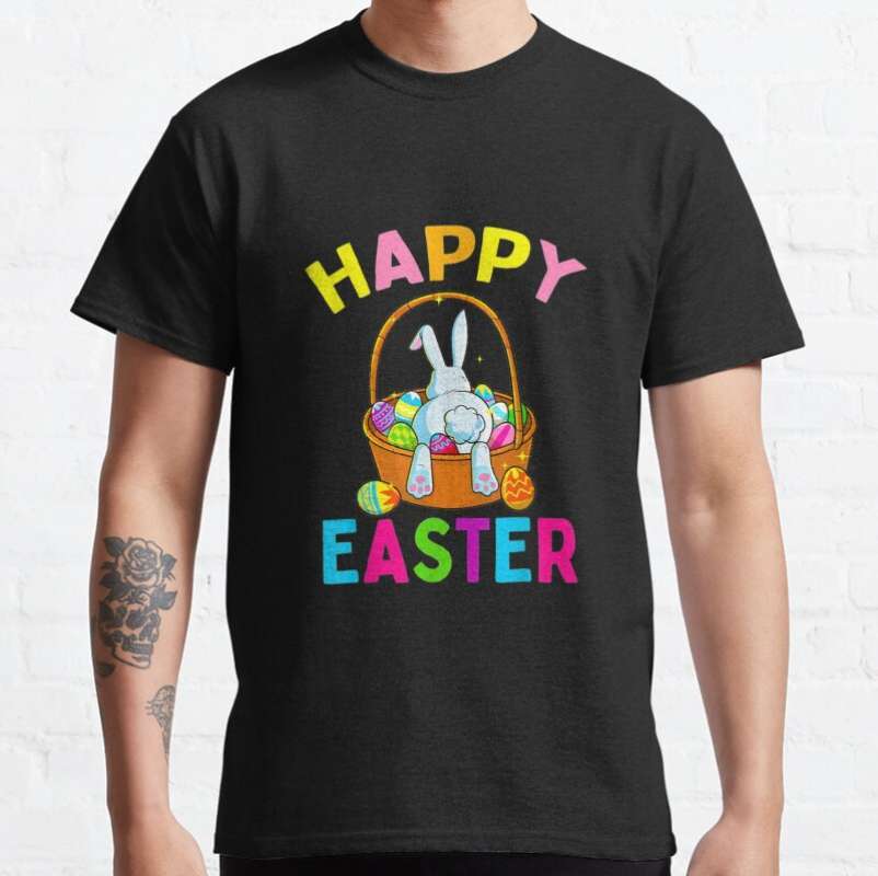 Promo Kaos Pria Wanita Happy-Easter-Day 