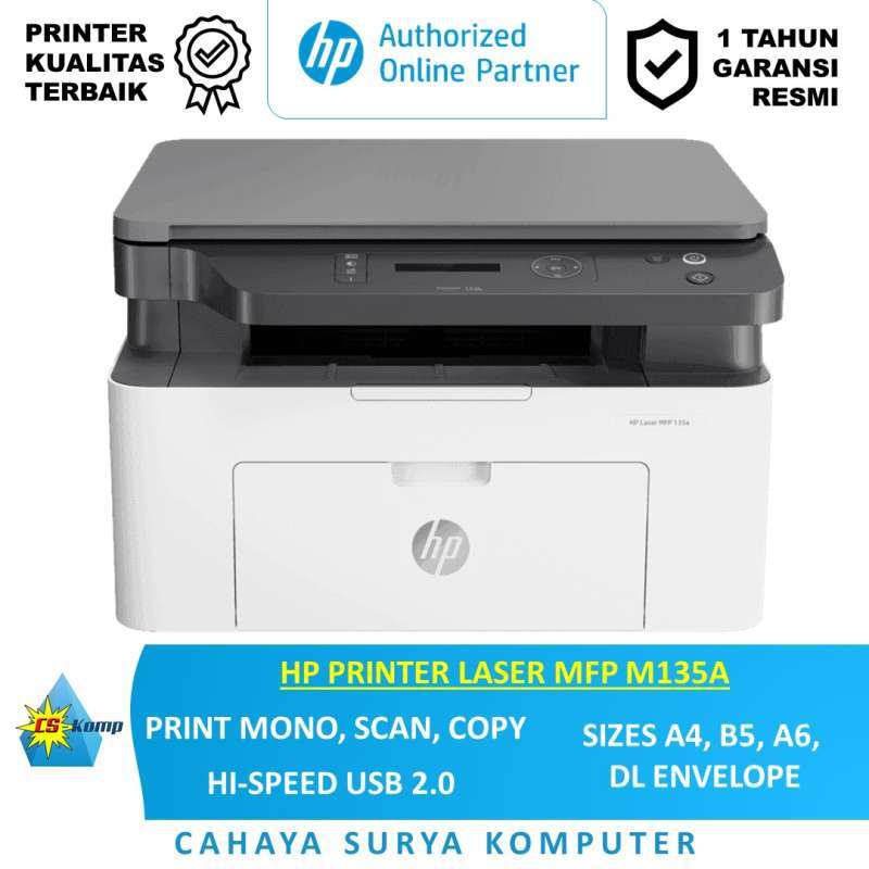Promo HP PRINTER LASER MFP M135A 