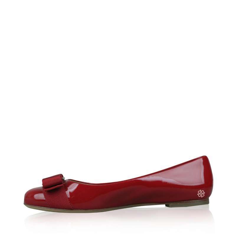 Ferragamo red sale flats