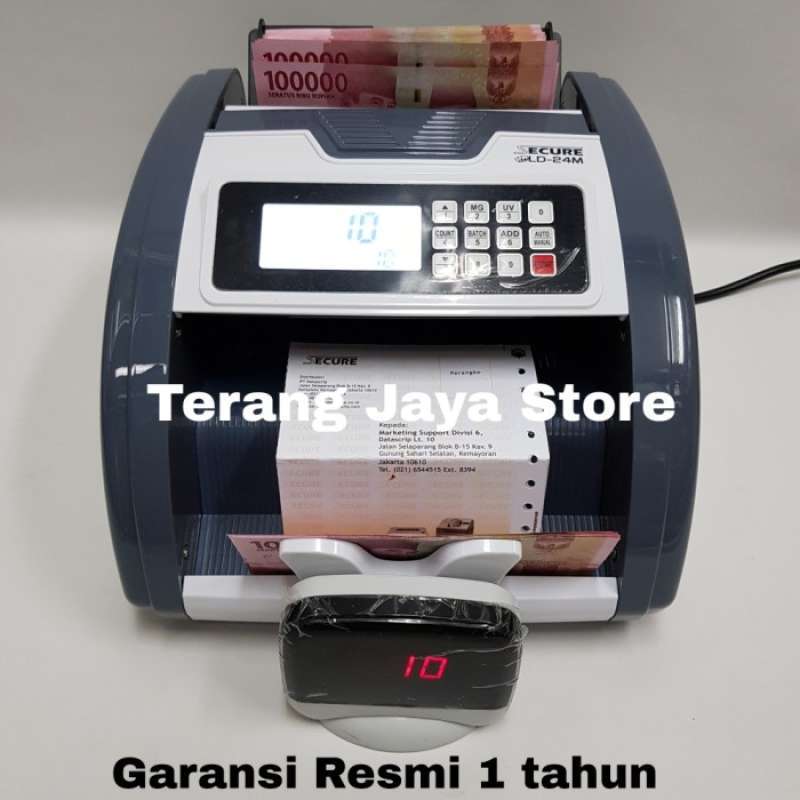 RECOMMEND Mesin Hitung Uang Secure LD 24M Alat Penghitung Uang Secure LD-24M