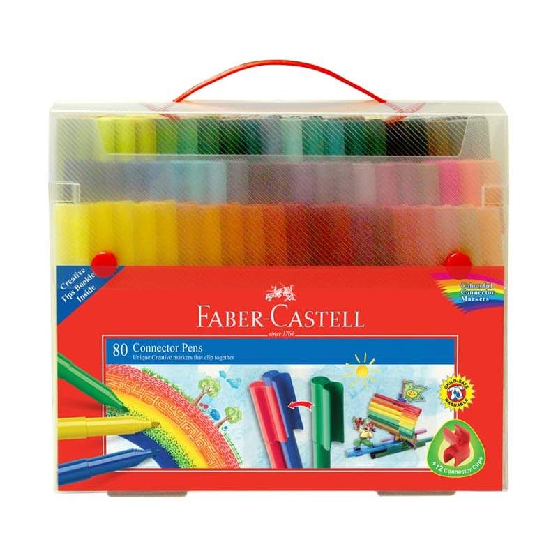 Jual Faber Castell Connector Pen For Kids 80 Pcs Online Desember 2020 Blibli