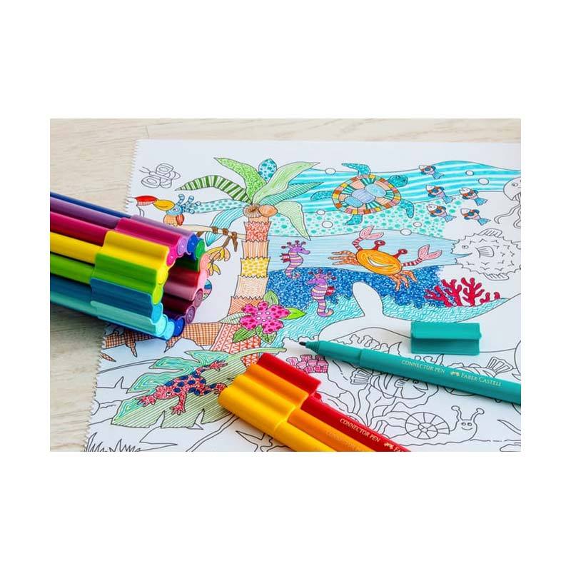Jual Faber Castell Connector Pen For Kids 80 Pcs Online Desember 2020 Blibli