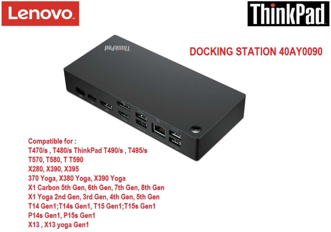 USB type-c ユニバーサルドック 引き起こす 40AY0090JP USB type-c ユニバーサルドック 引き起こす 40AY0090JP