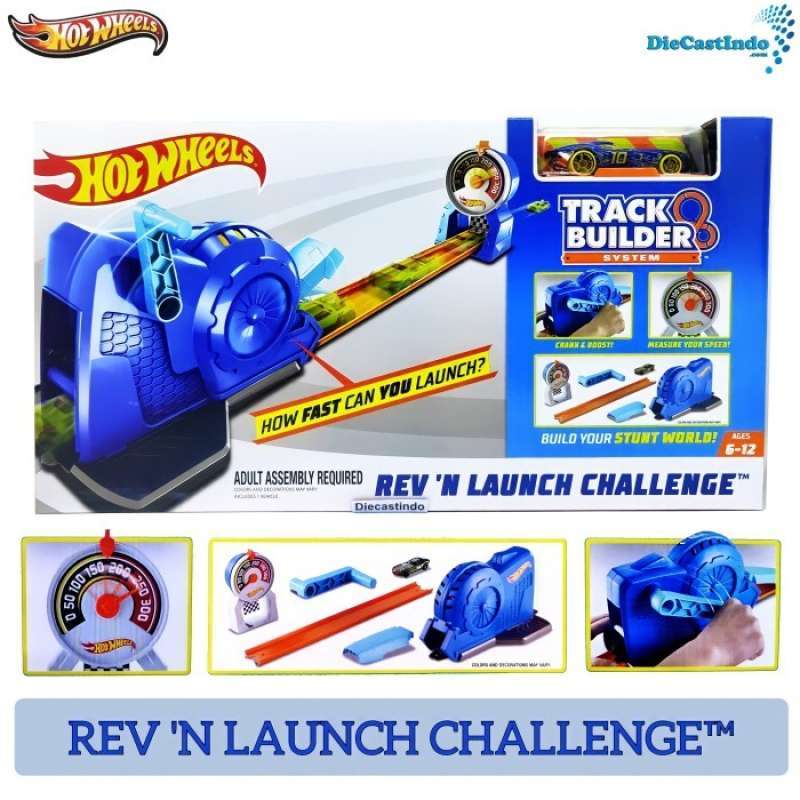 Jual Hotwheels Hot Wheels Track Set REV N LAUNCH CHALLENGE