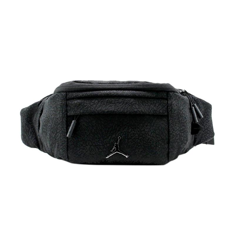 air jordan waist bag black