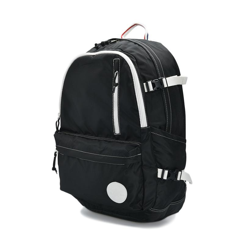 converse straight edge backpack black