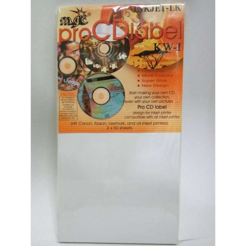 LABEL CD/DVD INKJET MAGIC