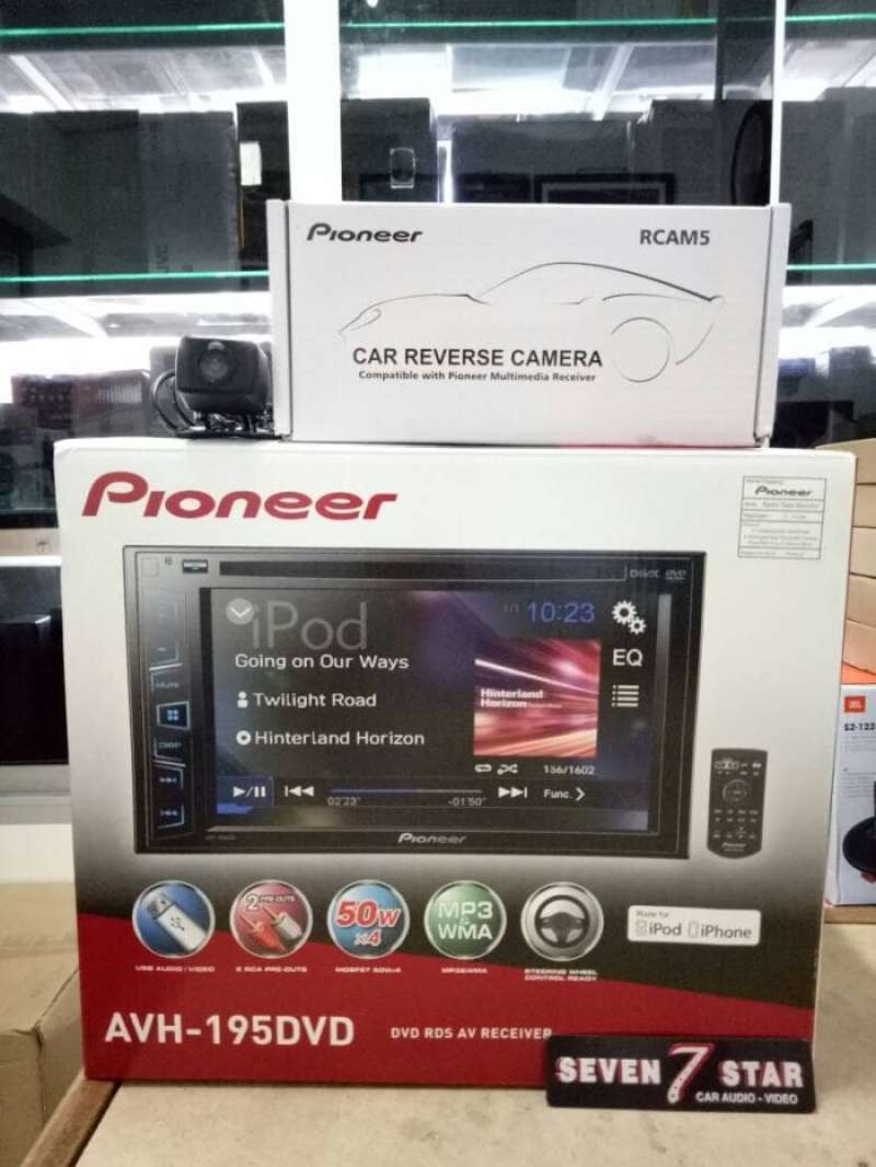 Promo Double din pioneer avh 195 dvd 