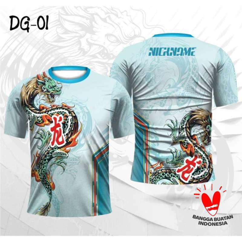 Promo Jersey imlek baju kaos shio naga 