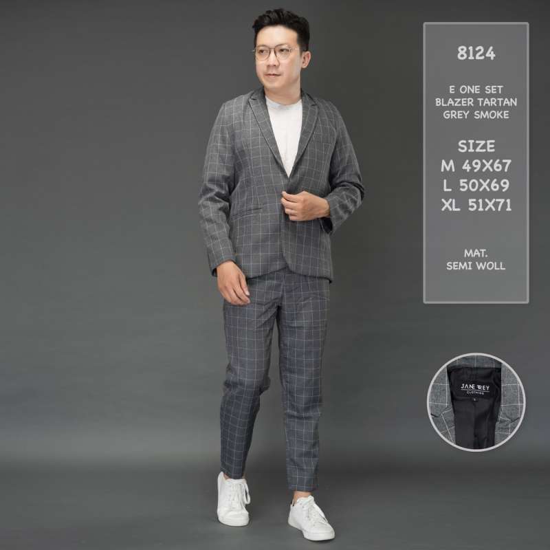 Blazer Oneset 8124 Blazer Tartan M 