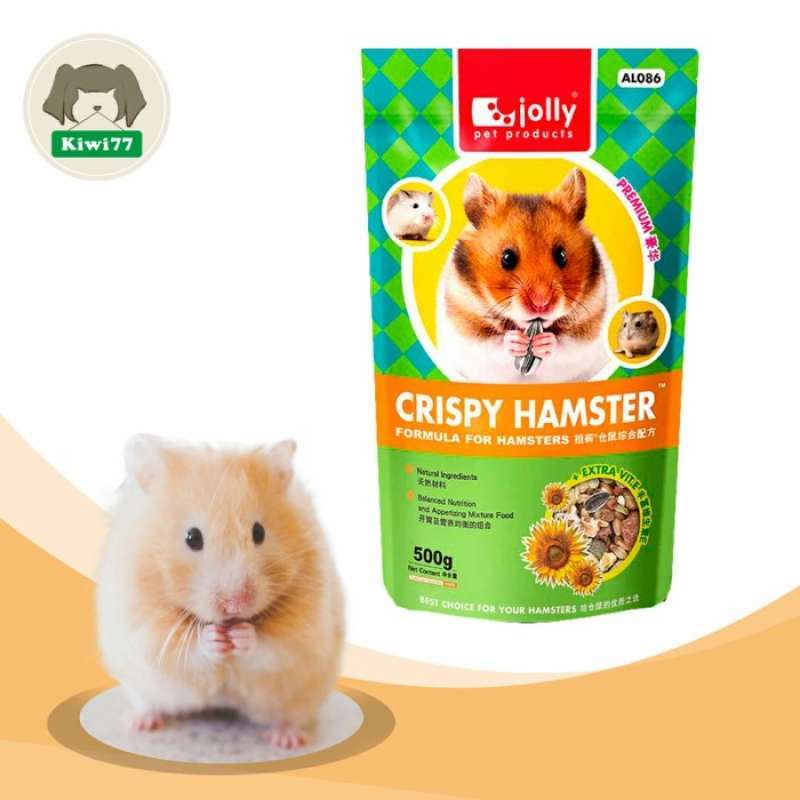 Jual Gratis Ongkir Makanan Hamster Crispy Hamster By Jolly 500gr Di Seller The Grove Serua Kota Depok Blibli