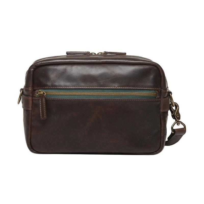 The Crosby Leather Messenger Tas Kamera 
