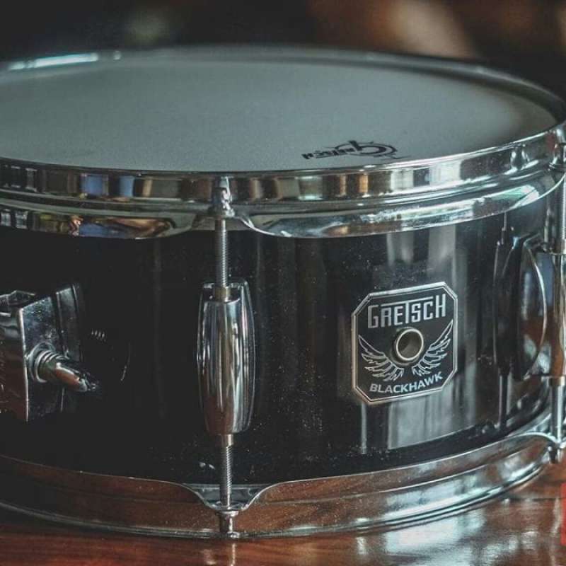Jual RECOMMEND SNARE DRUM GRETSCH BLACKHAWK BH5510 BK di Seller