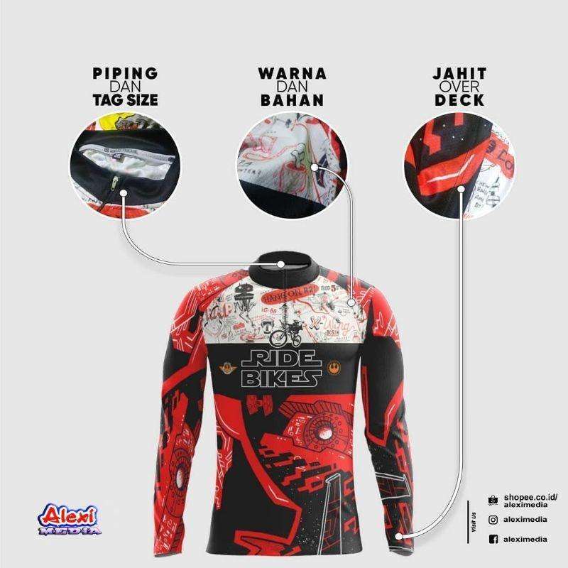 Jual Jersey Sepeda Starwars RIDE BIKE 