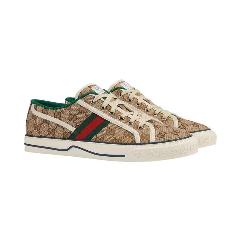 Promo Gucci GG Tennis 1977 Sneakers Beige Ebony - 10 di Seller voila.id  Official Store - Kota Surabaya, Jawa Timur | Blibli