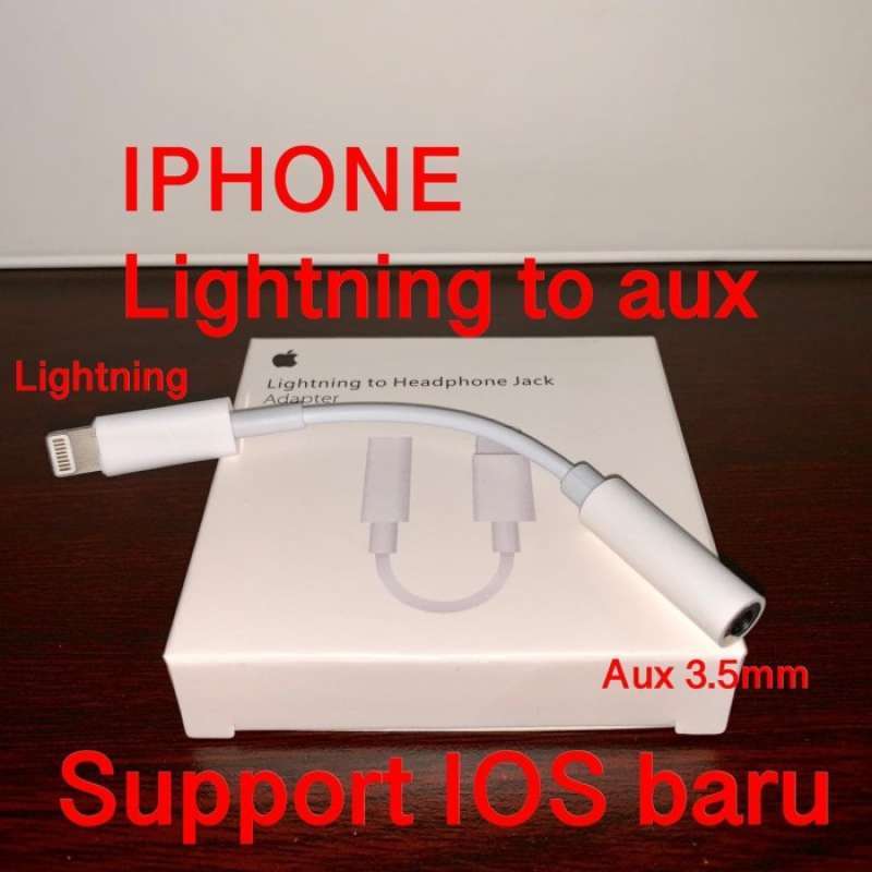 Headphone Jack AUX Adapter for iPhone 