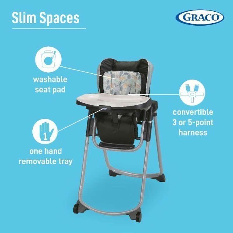 Slim spaces high hotsell chair