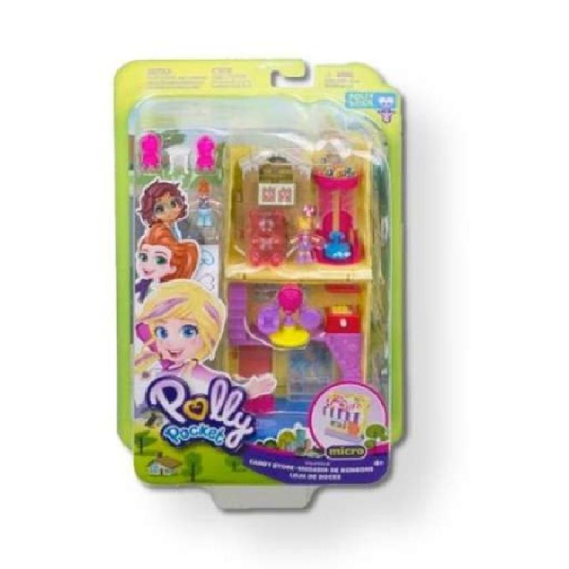 Jual Gratis Ongkir Polly Pocket Store Pollyville Candy Store di