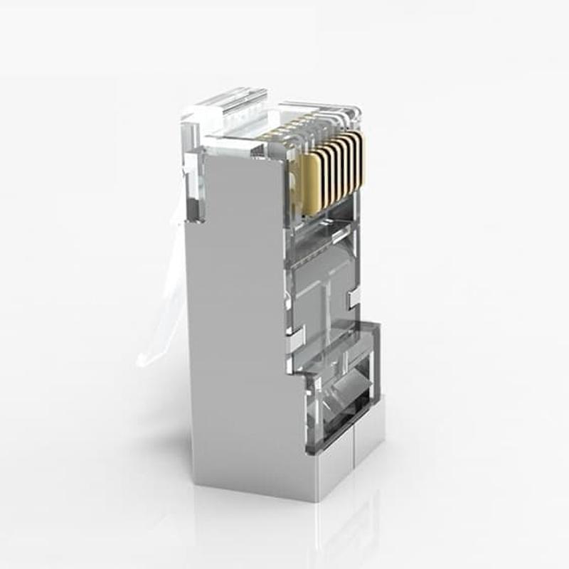 Jual Vention Vbsjt 6f Konektor Rj45 Cat 6 Ftp Modular Head Plug Connector 10 Pcs Online Desember 2020 Blibli
