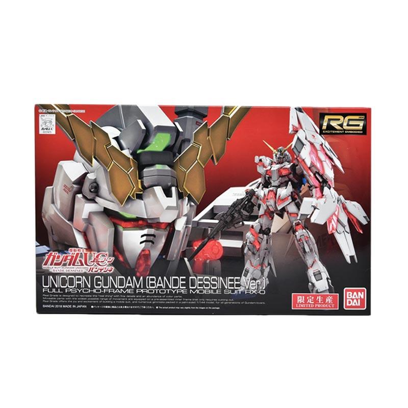 Jual Bandai Rg Unicorn Gundam Bande Dessinee Ver Model Kit Murah
